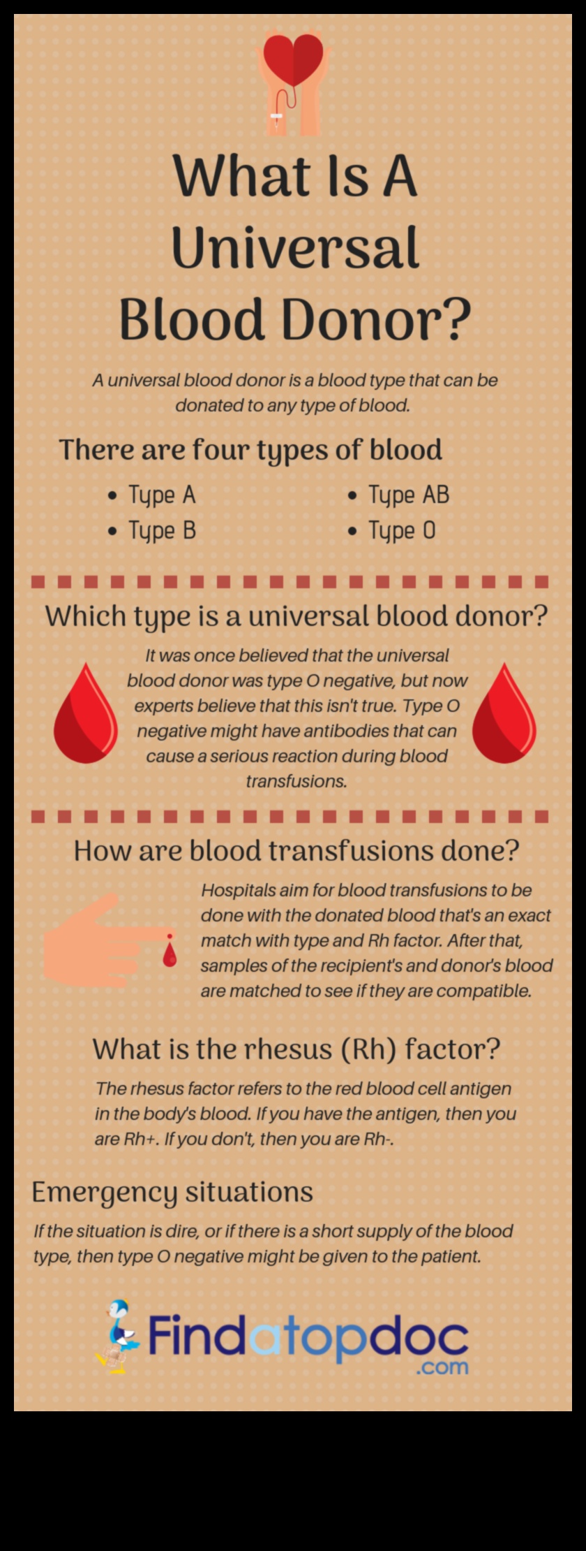 what is the universal blood type